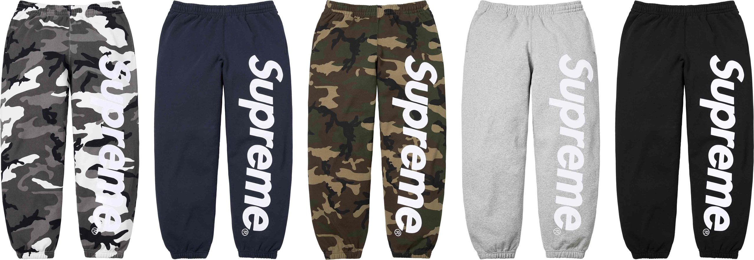 Satin Appliqué Sweatpant